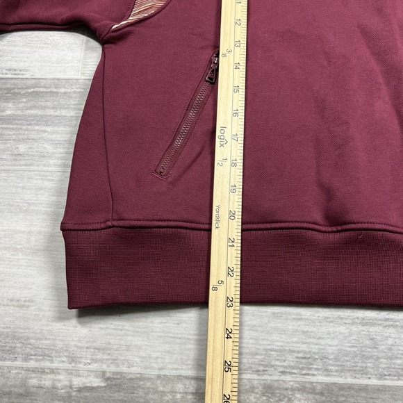 $135 Nike Jordan Women's Small 23 Engineered Hoodie Pullover DV1252-645 Red NWT - Picture 8 of 11